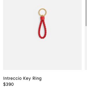 Veneta Triangle Bottega Keychain Bottega Veneta Logo